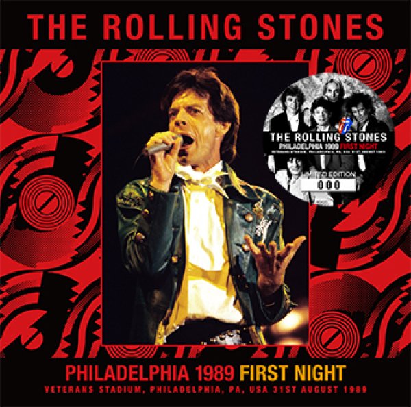 THE ROLLING STONES - PHILADELPHIA 1989 FIRST NIGHT ( 2CD )