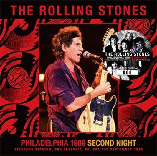 THE ROLLING STONES - PHILADELPHIA 1989 SECOND NIGHT ( 2CD )