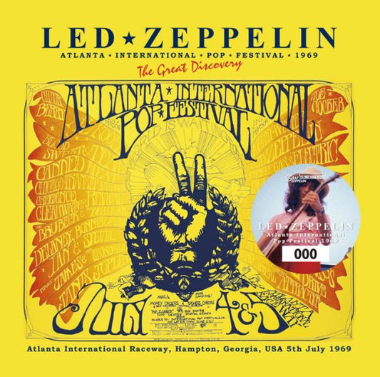 LED ZEPPELIN - ATLANTA INTERNATIONAL POP FESTIVAL 1969 ( CD )