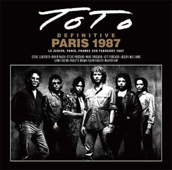 TOTO - DEFINITIVE PARIS 1987 ( 2CD )