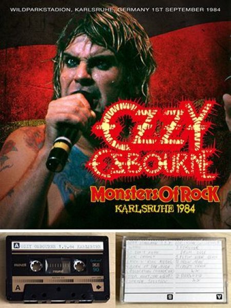 OZZY OSBOURNE - MONSTERS OF ROCK: KARLSRUHE 1984 ( 1CDR )