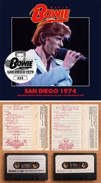 DAVID BOWIE - SAN DIEGO 1974 ( 2CD )