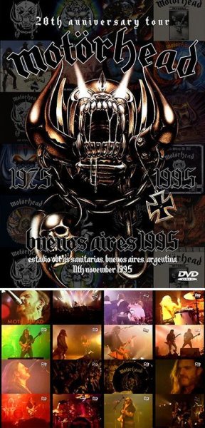 MOTORHEAD - BUENOS AIRES 1995 ( DVDR )