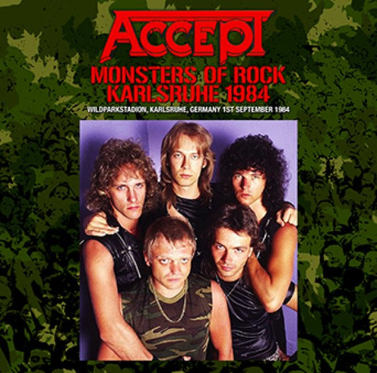 ACCEPT - MONSTERS OF ROCK: KARLSRUHE 1984 ( 1CDR )