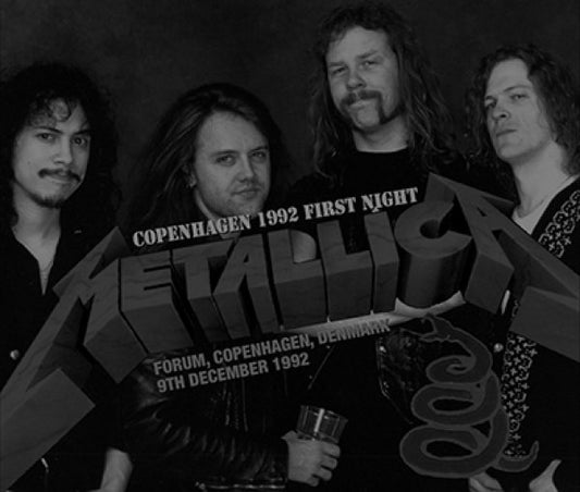 METALLICA - COPENHAGEN 1992 1ST NIGHT ( 3CDR )