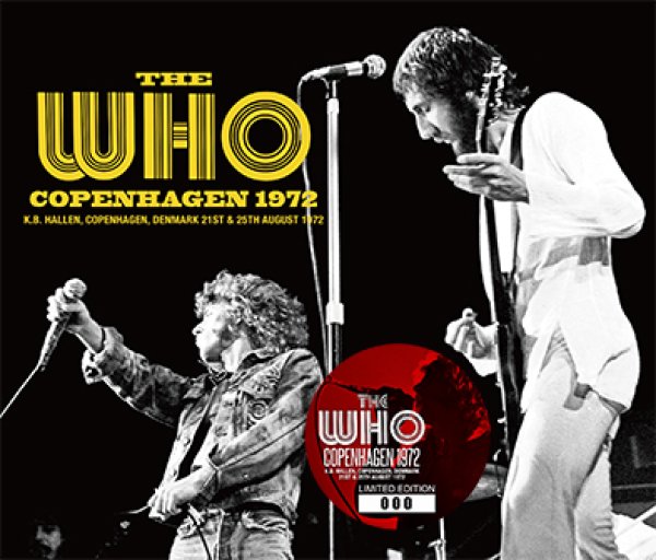 THE WHO - COPENHAGEN 1972 ( 4CD )