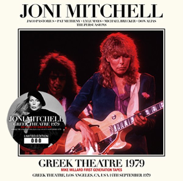 JONI MITCHELL - GREEK THEATRE 1979: MIKE MILLARD FIRST GENERATION TAPES ( 2CD )