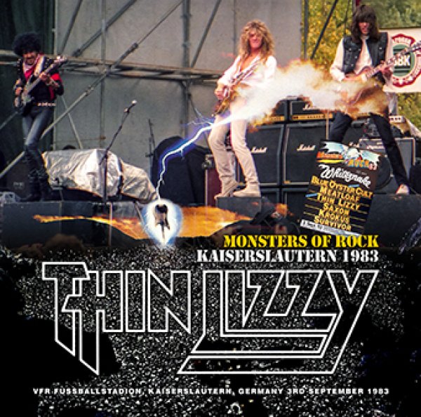 THIN LIZZY - MONSTERS OF ROCK: KAISERSLAUTERN 1983 ( 1CDR )