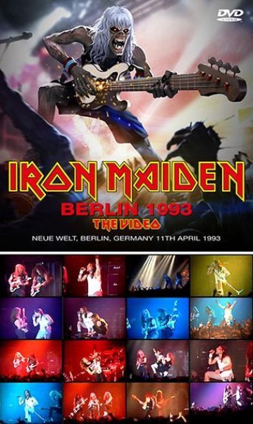 IRON MAIDEN - BERLIN 1993 THE VIDEO ( DVDR )