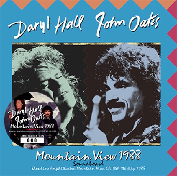 DARYL HALL & JOHN OATES - MOUNTAIN VIEW: 1988 SOUNDBOARD ( 2CD )