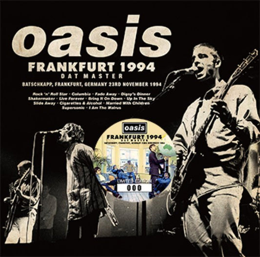 OASIS - FRANKFURT 1994: DAT MASTER ( 1CD )