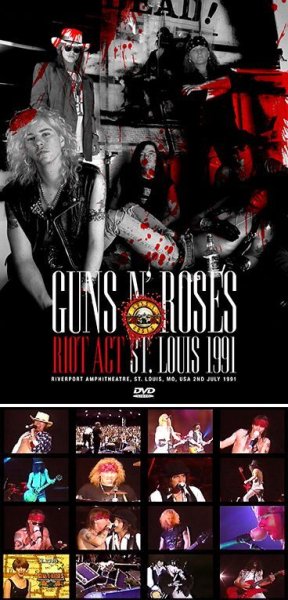 GUNS N' ROSES - RIOT ACT ( DVDR )