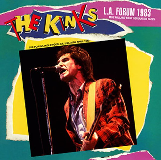 THE KINKS - L.A. FORUM 1983: MIKE MILLARD FIRST GENERATION TAPES ( 1CDR )