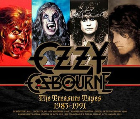 OZZY OSBOURNE - THE TREASURE TAPES 1983-1991 ( 4CDR )