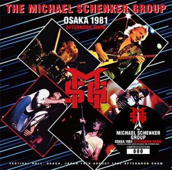 THE MICHAEL SCHENKER GROUP - OSAKA 1981 AFTERNOON SHOW ( 2CD )