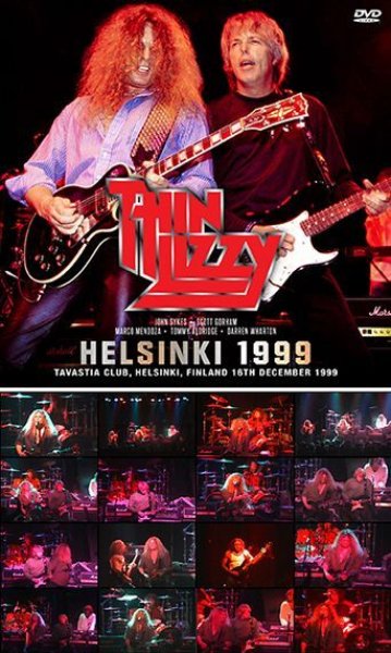 THIN LIZZY - HELSINKI 1999 ( DVDR )