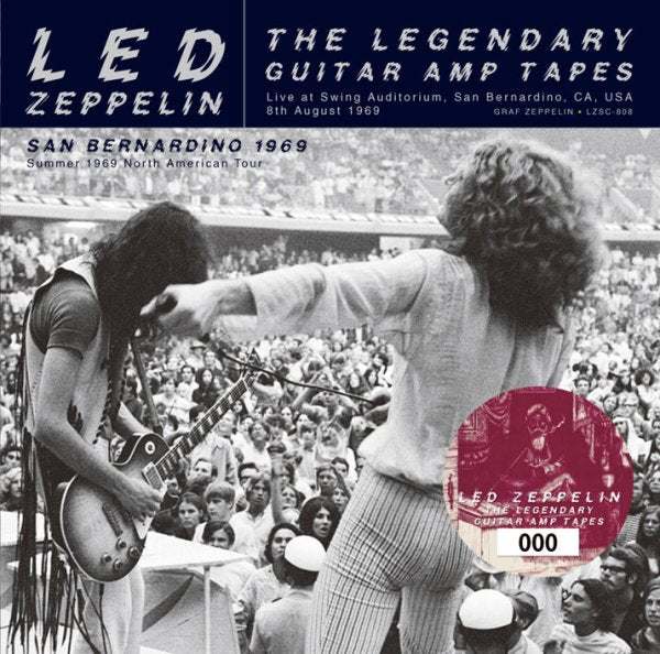 LED ZEPPELIN - THE LEGENDARY GUITAR AMP TAPES: SAN BERNARDINO 1969 ( CD )