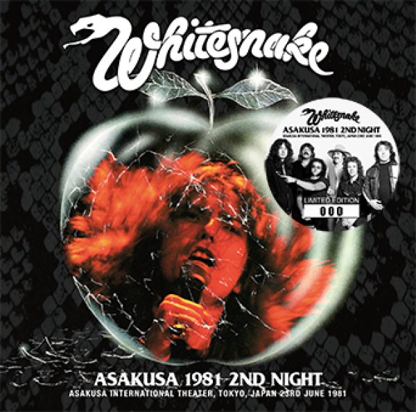 WHITESNAKE - ASAKUSA 1981 2ND NIGHT ( 2CD )