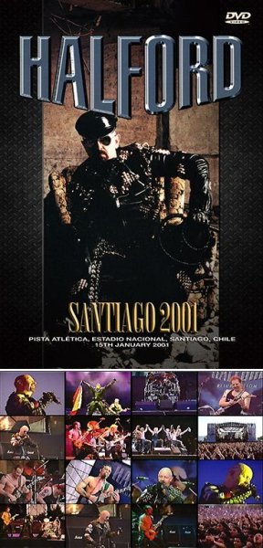 HALFORD - SANTIAGO 2001 ( DVDR )