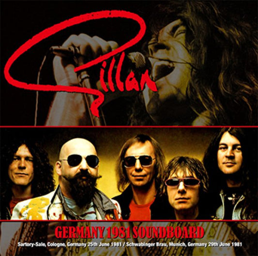 GILLAN - GERMANY 1981 SOUNDBOARD ( 2CDR )