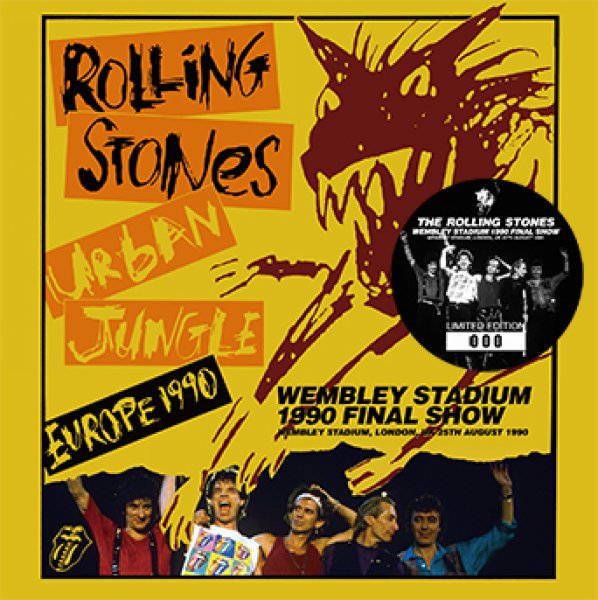 THE ROLLING STONES - WEMBLEY STADIUM 1990 FINAL SHOW ( 2CD )