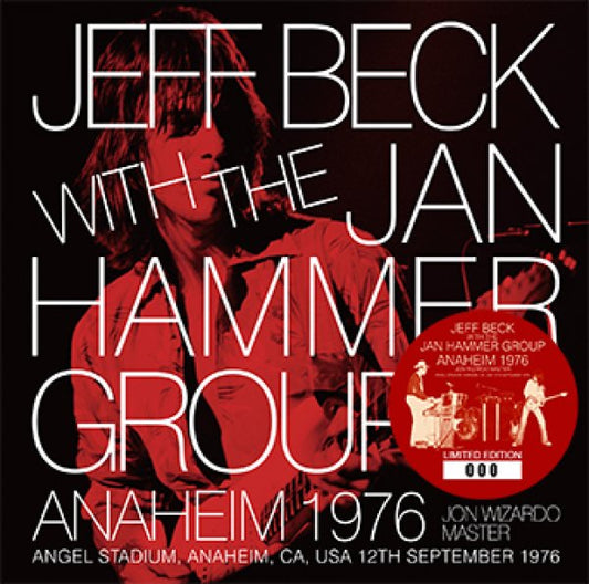 JEFF BECK WITH THE JAN HAMMER GROUP - ANAHEIM 1976: JON WIZARDO MASTER ( 1CD )