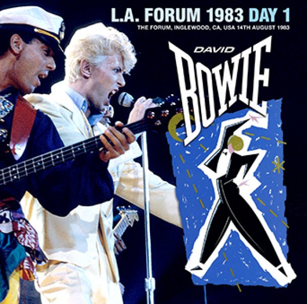 DAVID BOWIE - L.A. FORUM 1983 DAY 1 ( 2CDR )