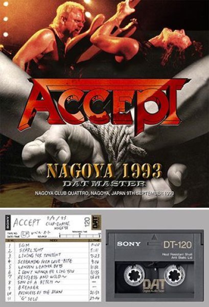 ACCEPT - NAGOYA 1993: DAT MASTER ( 2CDR )