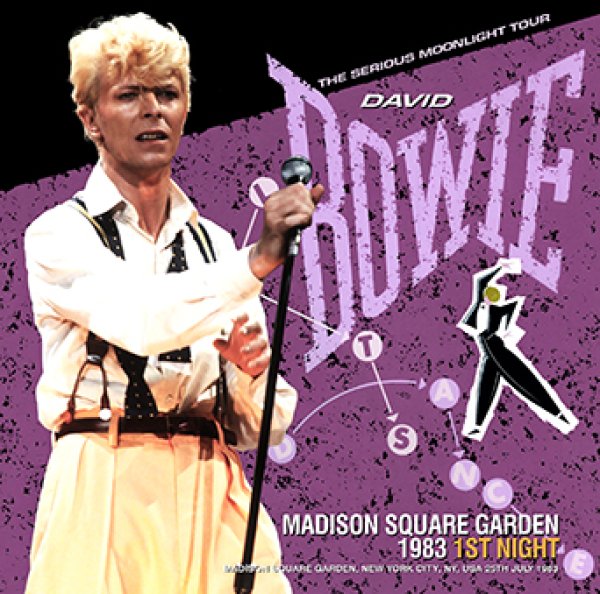 DAVID BOWIE - MADISON SQUARE GARDEN 1983 1ST NIGHT ( 2CDR )