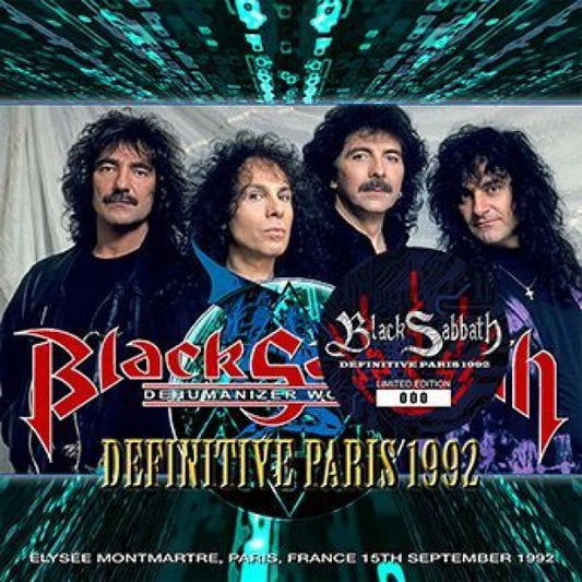 BLACK SABBATH - DEFINITIVE PARIS 1992 ( 2CD )