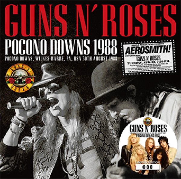 GUNS N' ROSES - POCONO DOWNS 1988 ( 1CD )