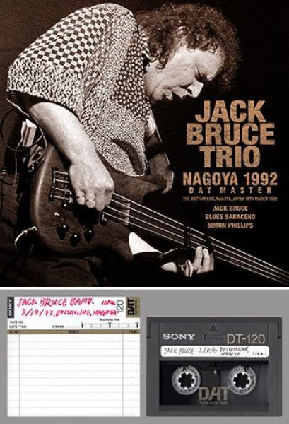 JACK BRUCE TRIO - NAGOYA 1992 DAT MASTER ( 2CDR )