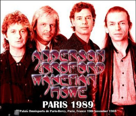 ANDERSON BRUFORD WAKEMAN HOWE - PARIS 1989 ( 3CDR )