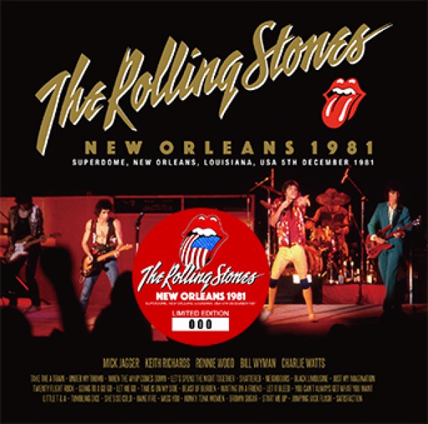 THE ROLLING STONES - NEW ORLEANS 1981 ( 2CD )