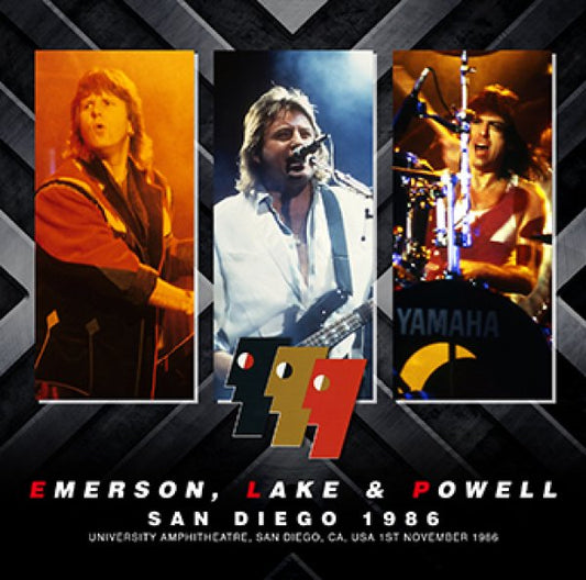 EMERSON, LAKE & POWELL - SAN DIEGO 1986 ( 2CDR )