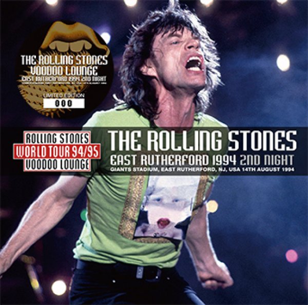 THE ROLLING STONES - EAST RUTHERFORD 1994 2ND NIGHT ( 2CD )