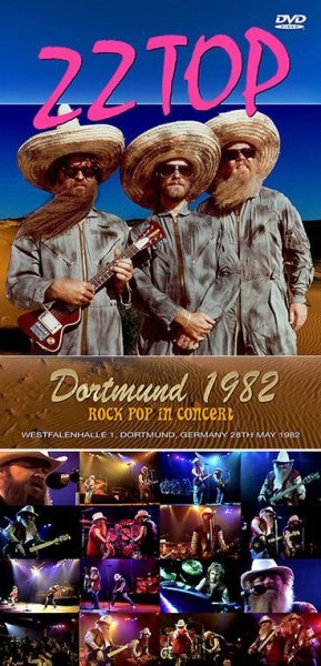 ZZ TOP - DORTMUND 1982: ROCK POP IN CONCERT ( DVDR )