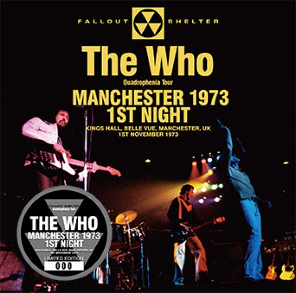 THE WHO - MANCHESTER 1973 1ST NIGHT ( 2CD )