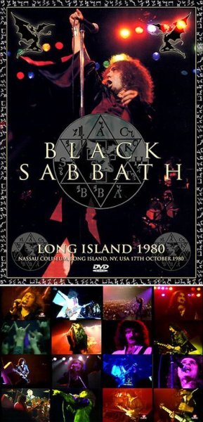 BLACK SABBATH - LONG ISLAND 1980 ( DVDR )