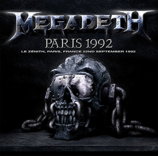 MEGADETH - PARIS 1992 ( 2CDR )