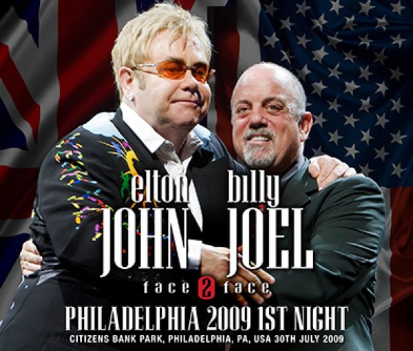 BILLY JOEL & ELTON JOHN - PHILADELPHIA 2009 1ST NIGHT ( 3CDR )