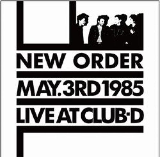 NEW ORDER - LIVE AT CLUB-D ( 1CD )