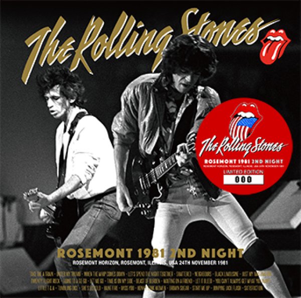 THE ROLLING STONES - ROSEMONT 1981 2ND NIGHT ( 2CD )