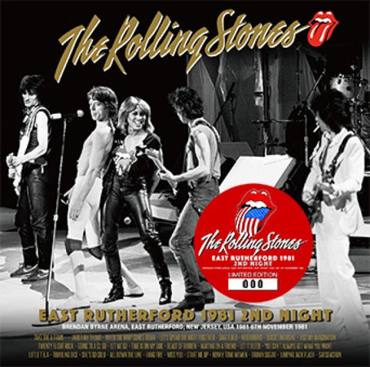 THE ROLLING STONES - EAST RUTHERFORD 1981 2ND NIGHT ( 2CD )