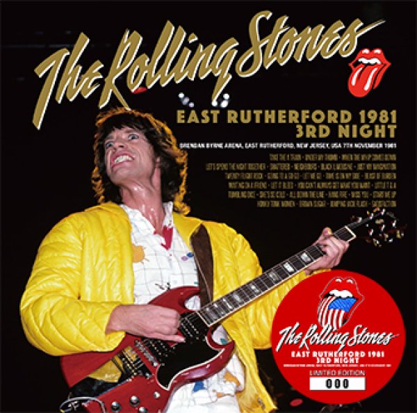 THE ROLLING STONES - EAST RUTHERFORD 1981 3RD NIGHT ( 2CD )