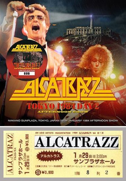 ALCATRAZZ - TOKYO 1984 DAY 2: AFTERNOON SHOW ( 1CD )