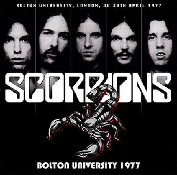 SCORPIONS - BOLTON UNIVERSITY 1977 ( 1CDR )