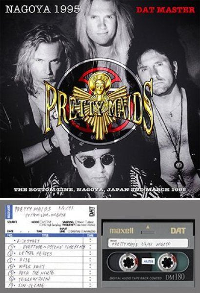 PRETTY MAIDS - NAGOYA 1995: DAT MASTER ( 2CDR )