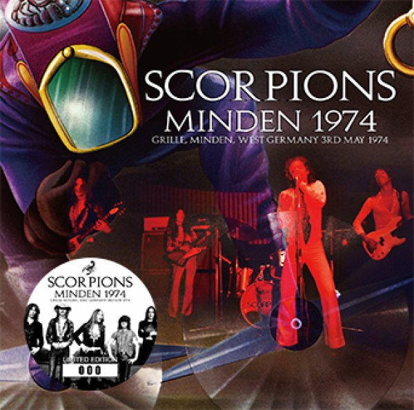 SCORPIONS - MINDEN 1974 ( 1CD )