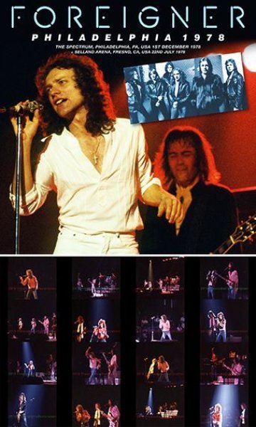 FOREIGNER - PHILADELPHIA 1978 ( 1CDR+DVDR )